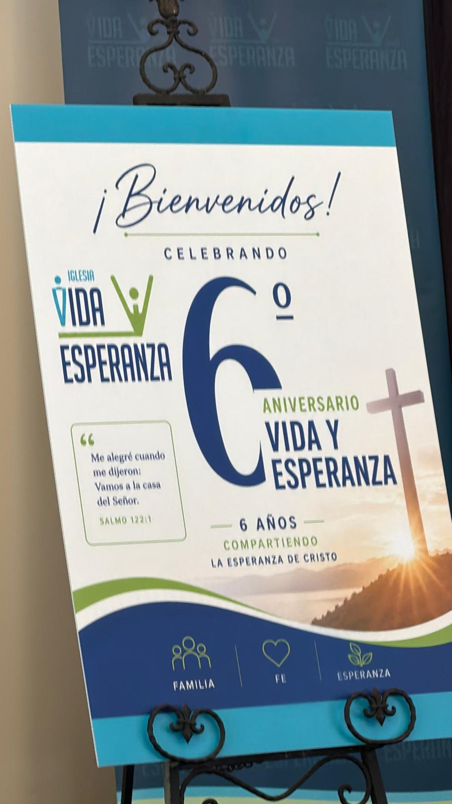 Aniversario Iglesia Vida y Esperanza